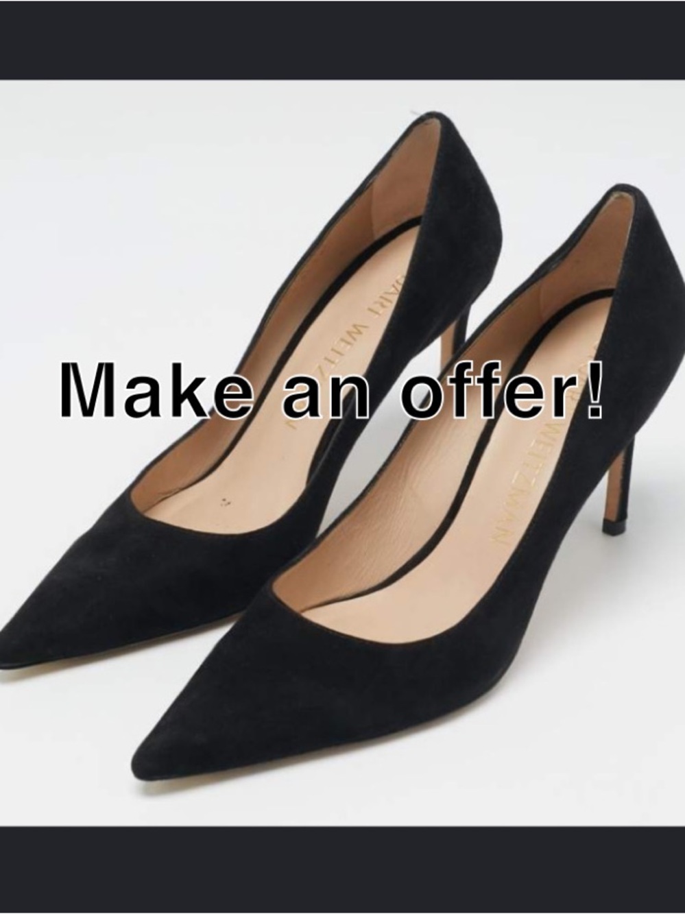 New! Stuart Weitzman Power Pump